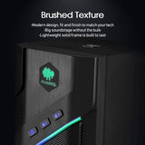 Desktop Speakers for Gaming PC, Bluetooth & USB Computer Speakers for Monitor and Laptop