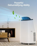 GarveeTech 14,000 BTU (ASHRAE) Portable Air Conditioner for Large Room up to 750 Sq.Ft - 3 in-1 Portable AC Unit, Dehumidifier & Fan, Ultra-Quiet 50dB Sleep Mode & 24H Timer, Bedroom, Office