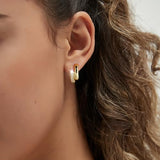 YOIHUR Gold Studs Earrings for Women Dainty Cubic Zirconia Flat Back Earrings 14K Plated Hypoallergenic Lightweight Minimalist Gold Earrings Jewelry Gifts for Women