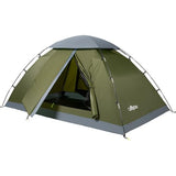 CampExo Camping Tent,2 Person Tent,Lightweight Waterproof Backpacking Tent,5-Minute Setup Outdoor Tent with Carry Bag,Ideal for Camping Hiking (Army Green)