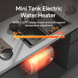 Ranein 2.5 Gallons Electric Mini Tank Water Heater, 120V, Instant Hot Water for Point of Use, Easy Installation, Compact Under Sink Design, Floor Mounting, Idea for Daily Use of Kitchen and Bathroom