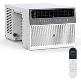 GarveeLife 6000 BTU U-Shaped Window Air Conditioner – 3-in-1 Quiet AC Unit, WiFi App Control, 6 Modes, 3 Fan Speeds, Energy Efficient Cooling for Up to 350 Sq.Ft, Bedroom, Office – With WiFi