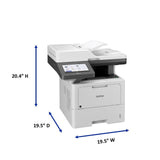 Brother MFC-L6810DW Enterprise Monochrome Laser All-in-One Printer with Low-Cost Printing, Large Paper Capacity, Wireless Networking