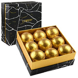 Birthday Gifts, 24K Gold Bath Bombs Set, Deluxe Marble Bath Bomb Gift Set, 9 Bath Bombs for Women & Men, Perfect for Bubble & Spa Bath, Natural Scents, Vanilla Coconut, Lavender, Jasmine & More