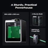 Creality K2 Combo 3D Printer, Multicolor Printing with CFS, Max 600mm/s Printing Speed, Smart Auto Leveling & Al Camera
