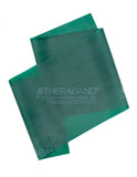 THERABAND Professional Latex Resistance Bands For Rehabilitation, Portable Fitness and Workout, Home Exercise, 5 Foot, Green, Heavy, Level 4, Individual Package THERABAND