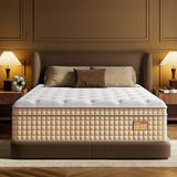 BedStory Firm Queen Mattress 13 inch, Deep Sleep Hybrid Mattresses in a Box