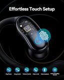 GNMN Active Noise Cancelling Ear Buds Wireless Earbuds 96hrs Playback Bluetooth Headphones