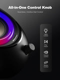 Bluedee Computer Speakers with Subwoofer, 2.1 PC Speakers with Deep Bass and 80W Peak Power,