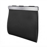Kexudar Car Trash Can for OMODA O5 2023-2026, Magnetic Auto Waste Bin & Backseat Garbage Holder, Slim Leather Litter Bag, Vehicle Organizer