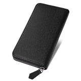 HBJWOV Men Genuine Leather Wallet Blocking Credit Card Holder Male