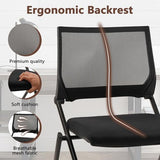 CLATINA Stackable & Foldable Conference Room Chairs, Waiting Room Chairs