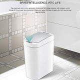 ASWRTYJO 7L Home Intelligent Trash Can Automatic Induction Electric Waste Bins