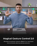 2 Webcam 4K Voice Control PTZ, AI Tracking Multi-Mode & Auto Focus, Web Camera with 1/1.5" Sensor, Gesture Control