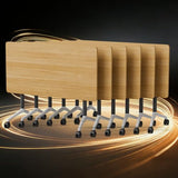 Folding Conference Table, 6 Pack Foldable Rolling Conference Room Tables