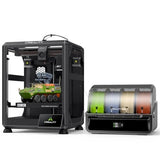 Creality K2 SE Combo 3D Printer, Support Multicolor Printing with CFS, 500mm/s High-Speed, Smart Auto Leveling