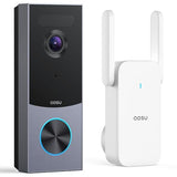 Doorbell Camera Wireless, Local Storage, No Subscription Required, 5MP Ultra HD, Triple Motion Detection, 2.4/5 GHz WiFi