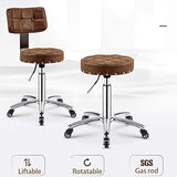 Rolling Stools with Wheels Heavy Duty Swivel Stool Chair Height Adjustable Desk Stool