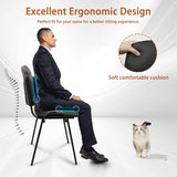 PU Leather Guest Reception Chair with Upholstered Thickene Seat and Back Support
