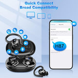 Wireless Earbuds Sport, NEW Bluetooth 5.4 Headphones with Earhooks