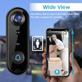 Smart Human Detection, Real-time Alert, FHD Night Vision, Two-Way Audio, IP65 Waterproof, 2.4Ghz WiFi