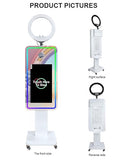 Magic Mirror Photo Booth with Printer and Camera, Portable Photo Booth