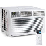 10000 BTU Window Air Conditioner with WiFi, Window AC Unit Cools Up to 450 Sq. Ft with Cooling, Dehumidifier, 3 Fan Speed, Energy Saving with Remote & App Control & Timer Function, Perfect for Room