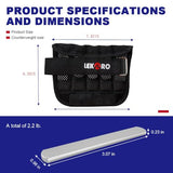 Wrist Ankle Weights with Removable Steel Bars, 1 Pair Adjustable Arm Leg Weights for Men and Women, No Leakage Design, Weighted Wrist Bands for Walking Jogging Yoga Pilates