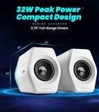 Edifier G2000 RGB Gaming Speakers, 32W Peak Power, Compact Design for PC/PS4/Desktop