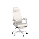 Mesh Ergonomic Office Chair with Footrest Home Office Desk Chair with Headrest and Backrest