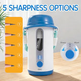 Electric Pencil Sharpener, Low Noise Fully Automatic Pencil Sharpener for Classroom,6.9-10.8mm Colored/Jumbo Pencils