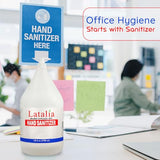 Pack of 2 Moisturizing Hand Sanitizer Bulk Travel Size | Unscented Hand Sanitizer Gel for School, Office, Home