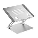 DTTLYQF Metal Aluminum Alloy Laptop Cooling Bracket Foldable Lift Adjustable Elevated Stand(OneColor)