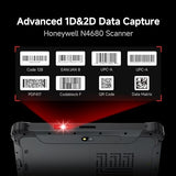 ONERugged Rugged Tablet with Barcode Scanner M80J, 8 inch Windows 11 Pro Enterprise Tablet w/Honeywell N4680 Scan Engine