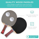 Best Choice Products 6x3ft Portable Ping Pong Table, Mid-Size Folding Indoor Outdoor Table Tennis w/ 2 Paddles, 4 Balls Included, Carrying Bag - Black