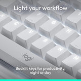 Customizable Keyboard with Vibration Absorbing Gasket, Backlit Keys, Bluetooth, USB-C Charging, for PC, Mac, Laptops - Off