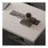 zhongxlla Standing Desk, Modern Ash Wood Office Desk
