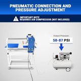 MechMaxx 20x24 Inch (50x60cm) Commercial Pneumatic Dual Platen Heat Press Auto Lift Sublimation Transfer Machine