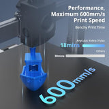 Bundle Anycubic Kobra 3 Max Combo 3D Printer, Support Multi Color Printing