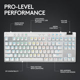 Logitech G Pro X TKL Lightspeed Wireless Gaming Keyboard, Tactile