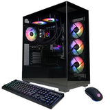 CyberPowerPC Gaming PC, AMD Ryzen 9 9900X, GeForce RTX 5070 12GB