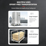 Duty Flatbed Push Cart Dolly Hand Truck Platform Truck