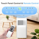Antarctic Star Portable Air Conditioner 8,000 BTU for Rooms up to 450 Sq. Ft, 4 Modes Portable AC Unit with Cooling, Dehumidifier, Fan & Sleep, Remote Control, 24H Timer & Window Kit for Bedroom