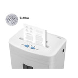 ZSRUIKJN Paper Shredder Medium Capacity High Confidentiality Office Particle Book