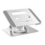 DTTLYQF Foldable Desk Cooling Stand Supports 360-degree Rotating Laptop