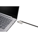 Kensington K65021WW Slim Nano Lock Head Design Wont Interfere With I/o Ports Or Raise The Device Off