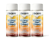 BRODYS Foaming AC Coil Cleaner, No Rinse Formula 18oz, 3 Pack, Cleans