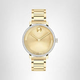 Swiss Quartz Movement, 3 ATM Water Resistant Luxury Timepiece - Gift for Her - 34mm
