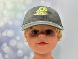 GDIQ Turtle Baseball Hat for Kids, Reptile Gifts for Toddler Boys Girls