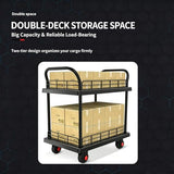 Push Cart Dolly Platform Truck Hand Truck Duty Flatbed